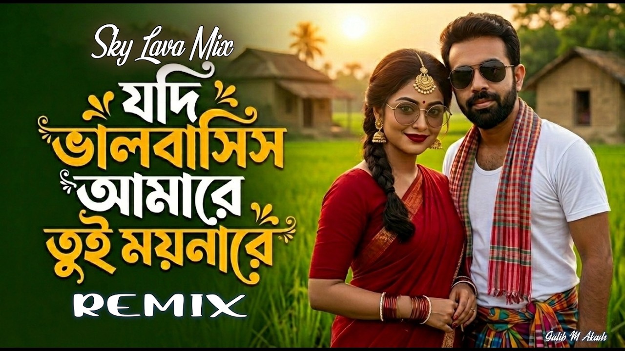 যদি ভালবাসিস আমারে তুই ময়নারে।। Cover Song।। SKY LAVA MIX