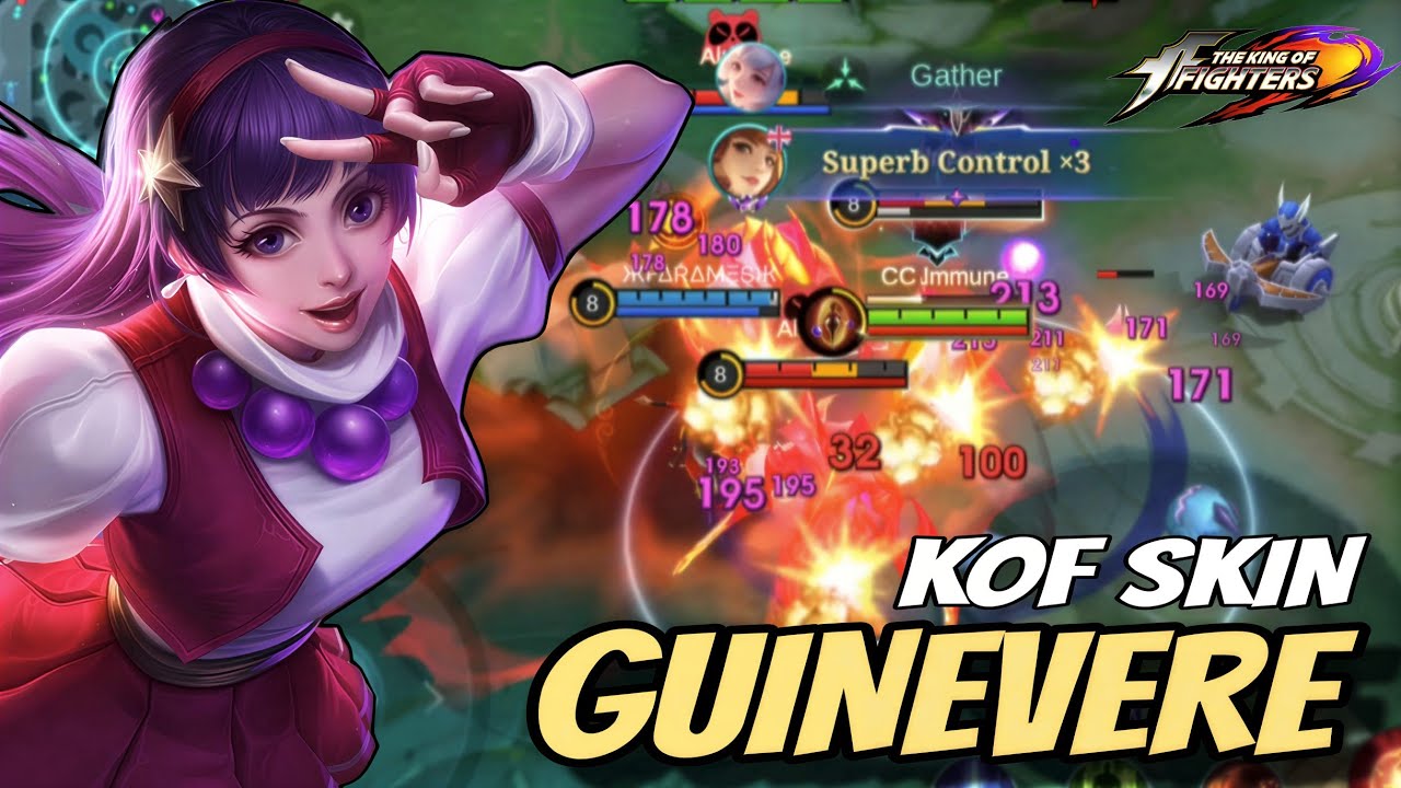 Guinevere KOF Gameplay 🔥😱 | BROKEN or SKILL⁉️