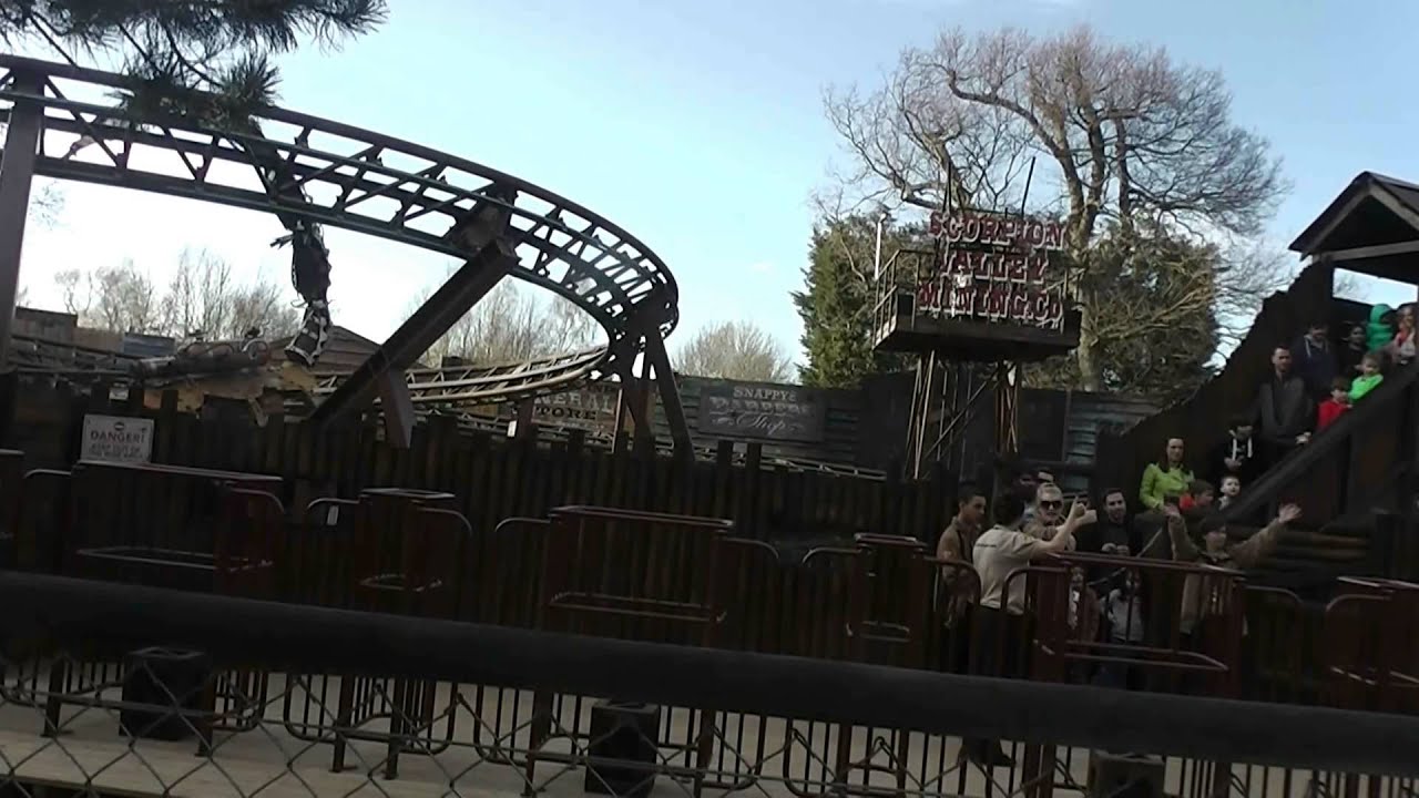 Scorpion Express, Chessington World Of Adventures Off Ride POV