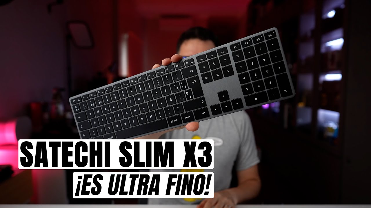 TECLADO ULTRA FINO - Satechi Slim X3