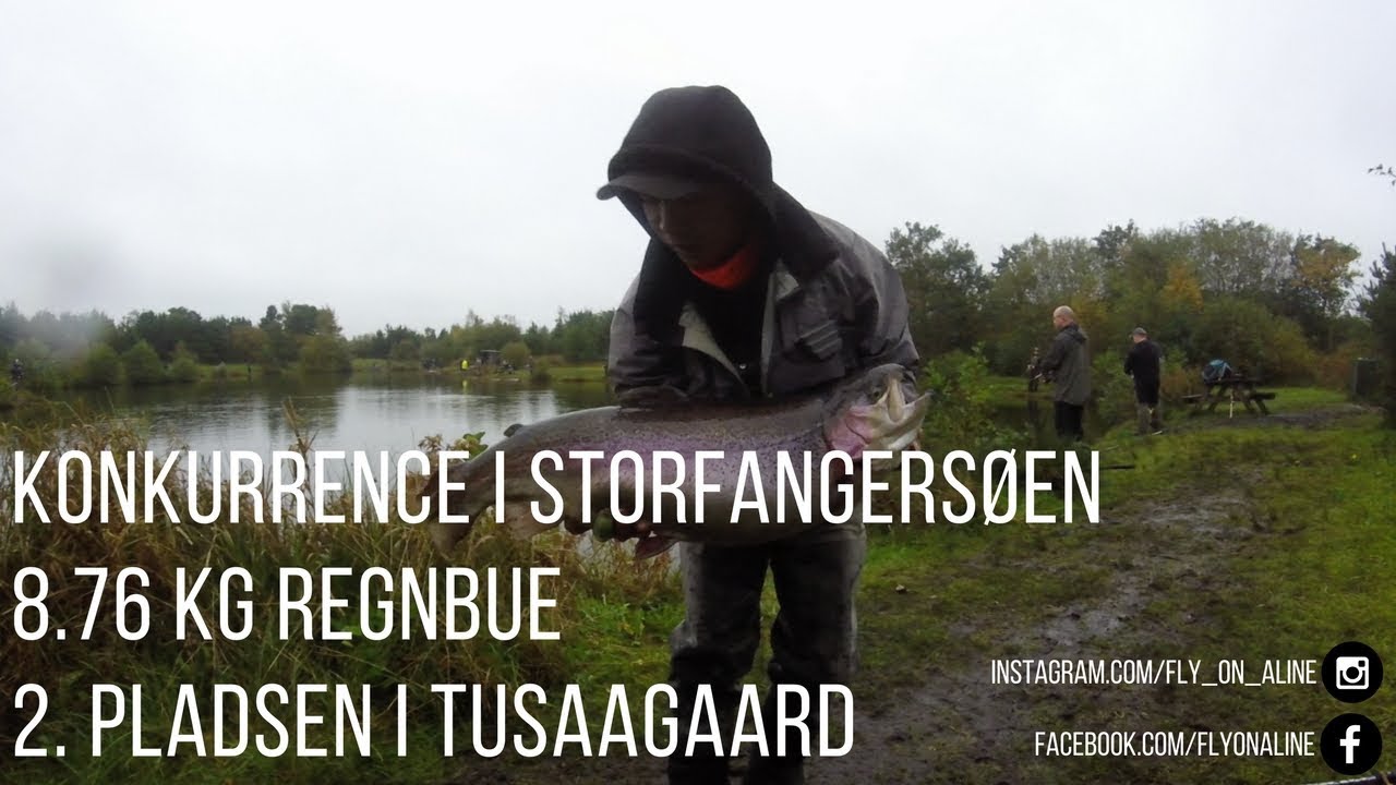 8.76 kg regnbue & 2. pladsen i Tusaagaard ( Konkurrence i storfangers&oslash;en )