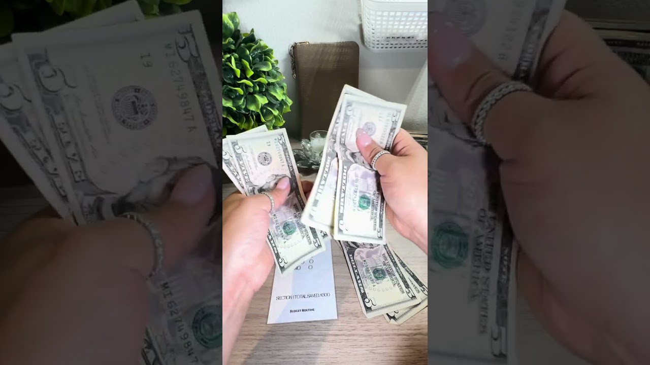 Cash stuff | Savings Challenge | 3k savings challenge | moneychallenege | savings | BudgetRoutine