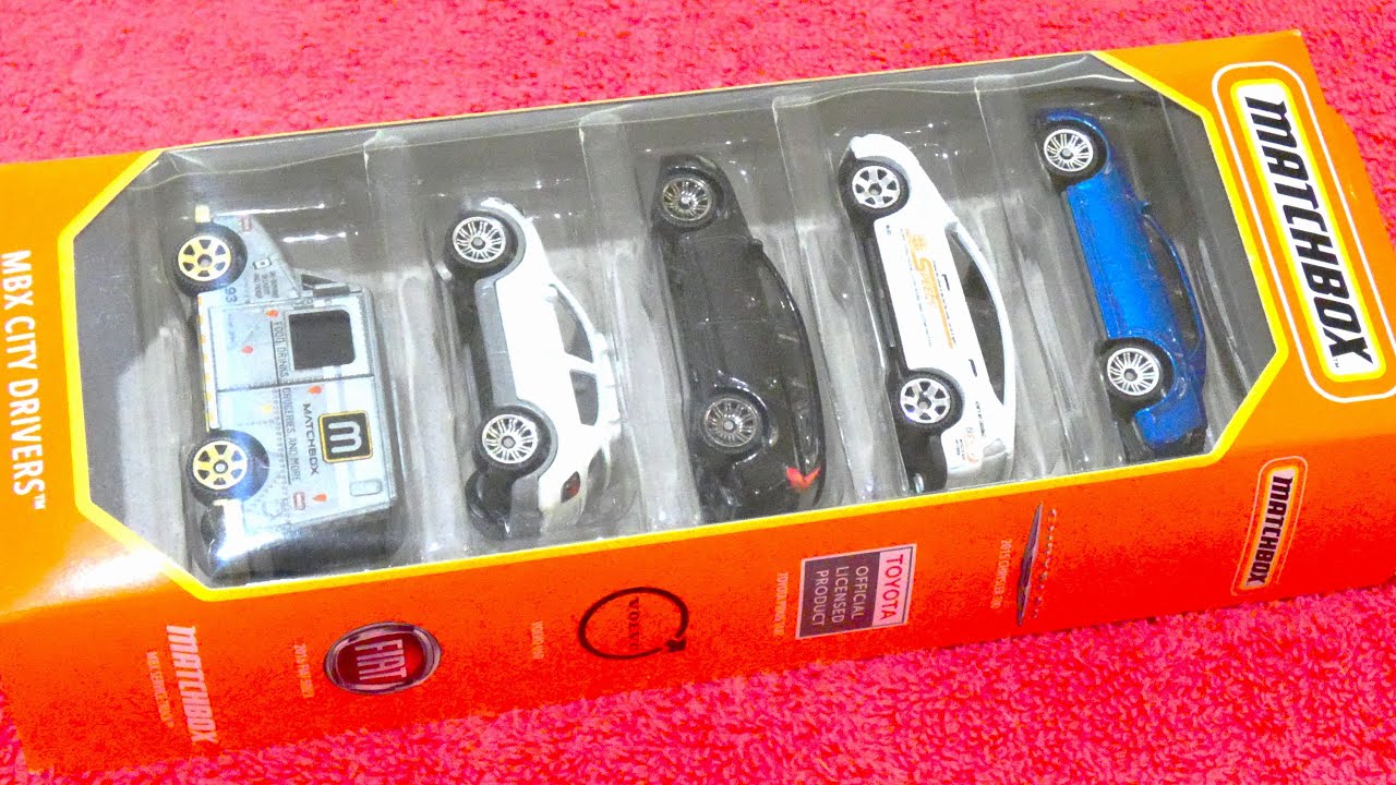2022 Matchbox MBX CITY DRIVERS 5 Pack