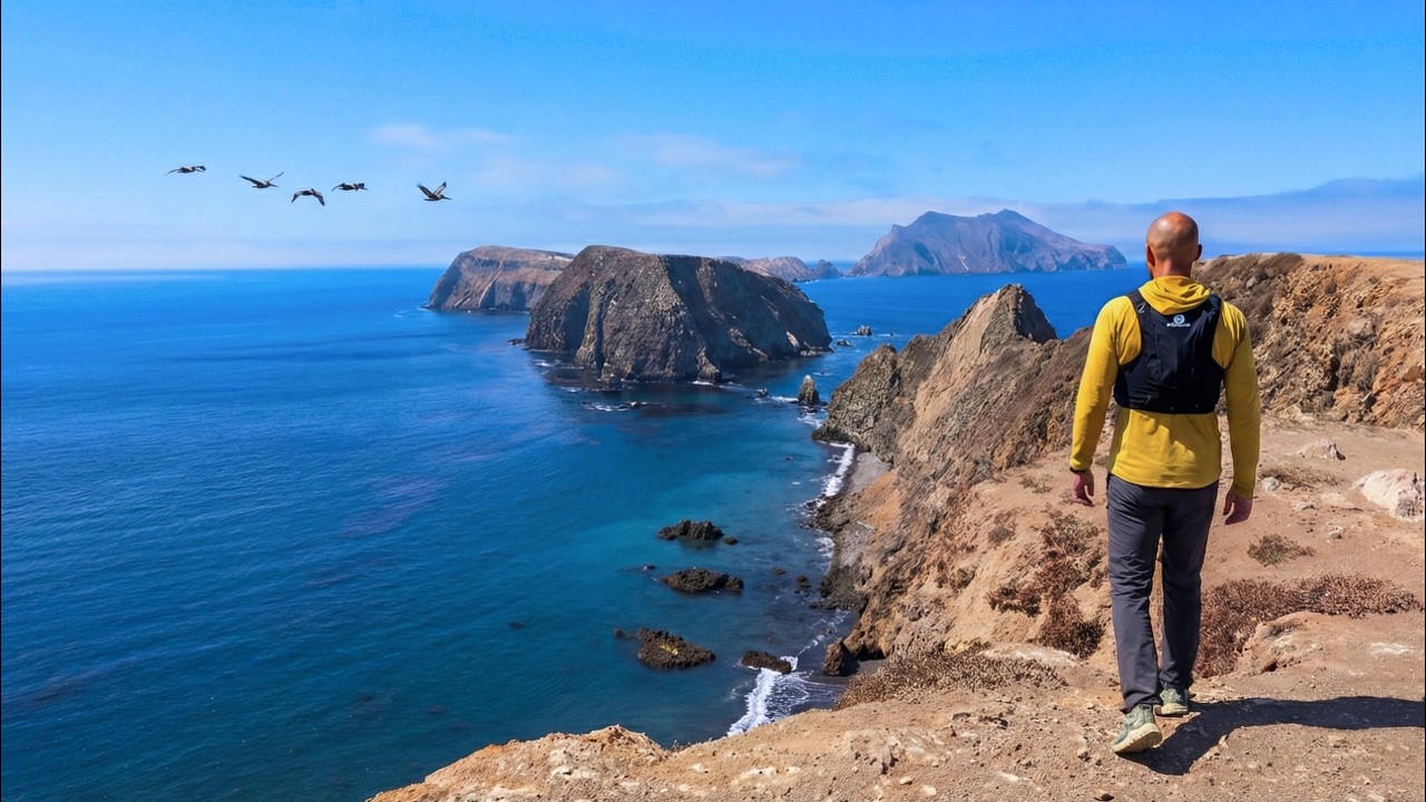 Hiking Anacapa Island | Channel Islands National Park, California | 4K HDR POV
