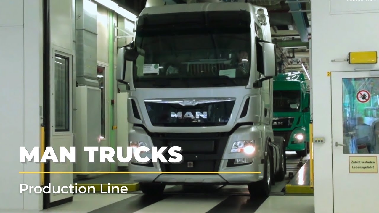 Man Trucks Production Line | Man Factory | How Truck is Made