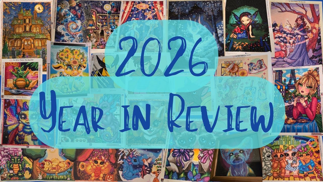 Every Finish, Every WIP | 💎Our Annual Diamond Painting Year in Review