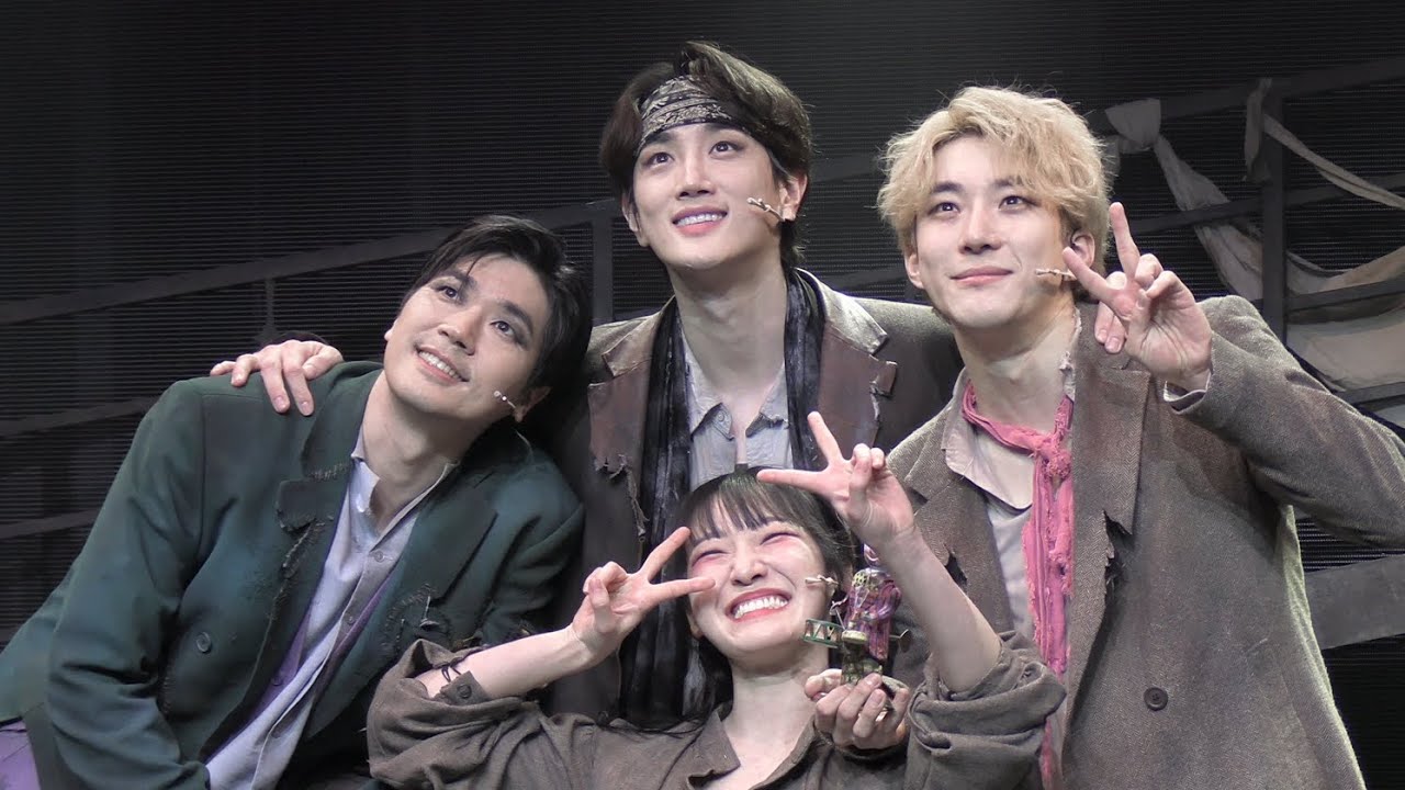 20260308 밤 뮤지컬 시지프스 무대인사 포토타임 정민F 조환지 박선영 김태오