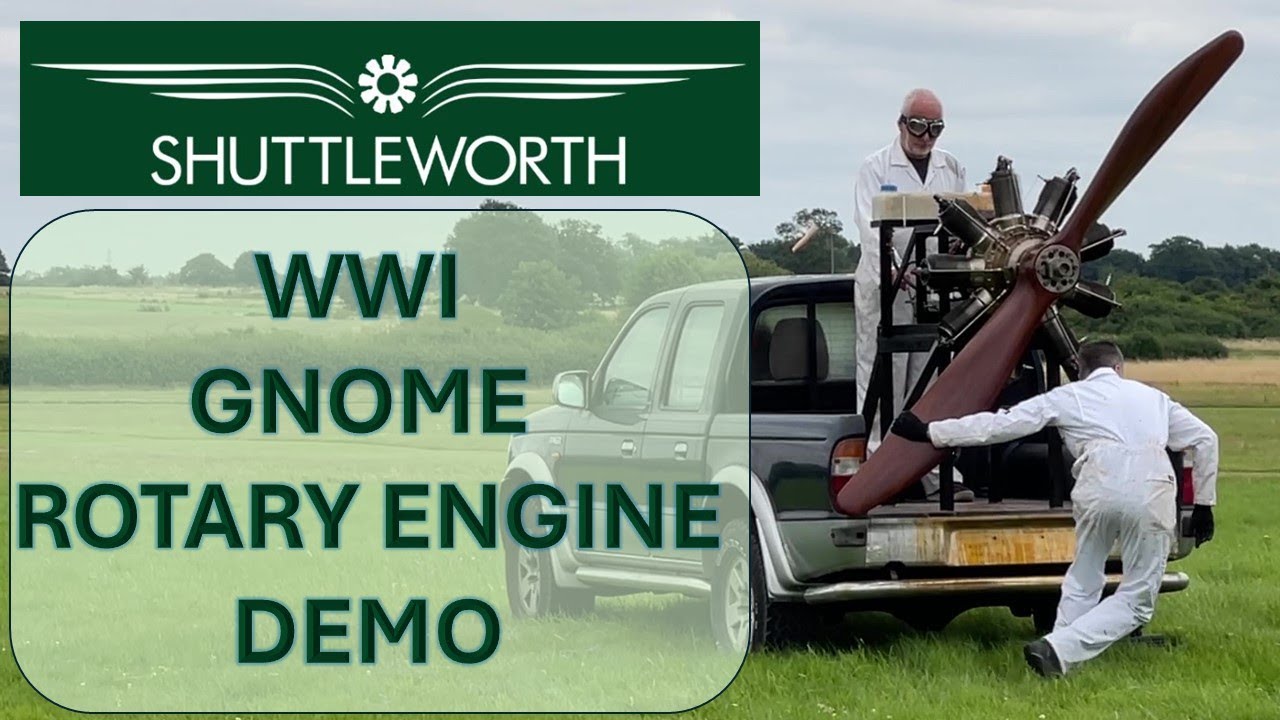 GNOME ROTARY ENGINE DEMO