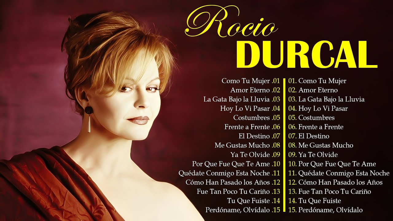 Rocio Durcal Grandes Exitos - Rocio Durcal Sus Mejores Canciones - Romanticas Baladas 80s 90s #a2