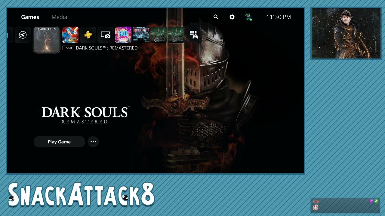 Snumpo Streams! Dark Souls: Remastered (1st Playthrough) - Session #1 (3/25/22)