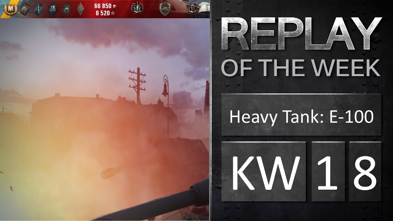 E-100 Platoon - Himmelsdorf - Decisive Contribution - Replay of the Week
