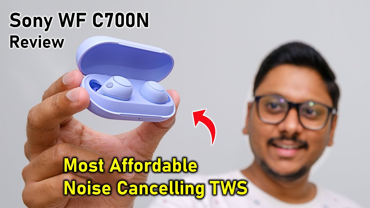Sony WF-C700N Budget Noise Cancelling Earbuds Review | Super Light & Comfortable⚡️