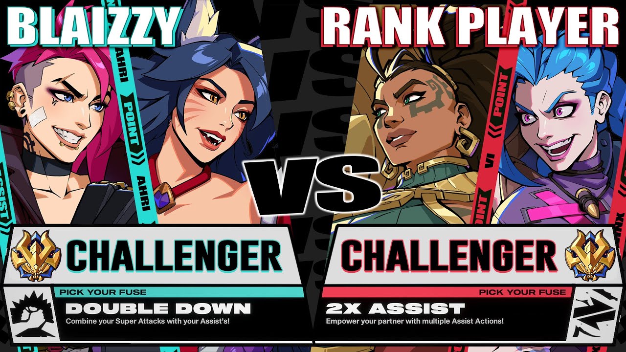 2XKO ▰ Blaizzy (Ahri/ VI) 4300+ LP Ranked Matches  ▰ High Level Gameplay