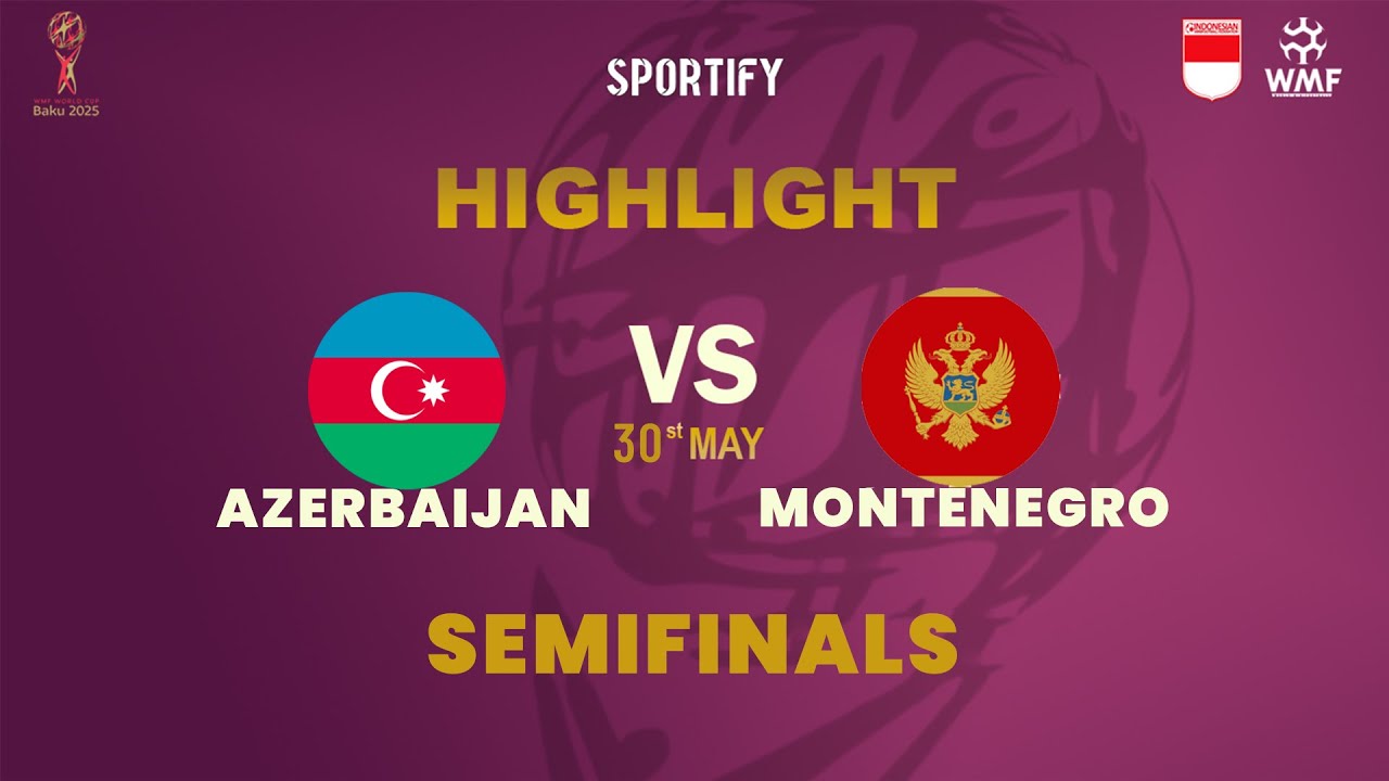 HL. Azerbaijan vs Montenegro 2-1 World Cup Minifootball 2025