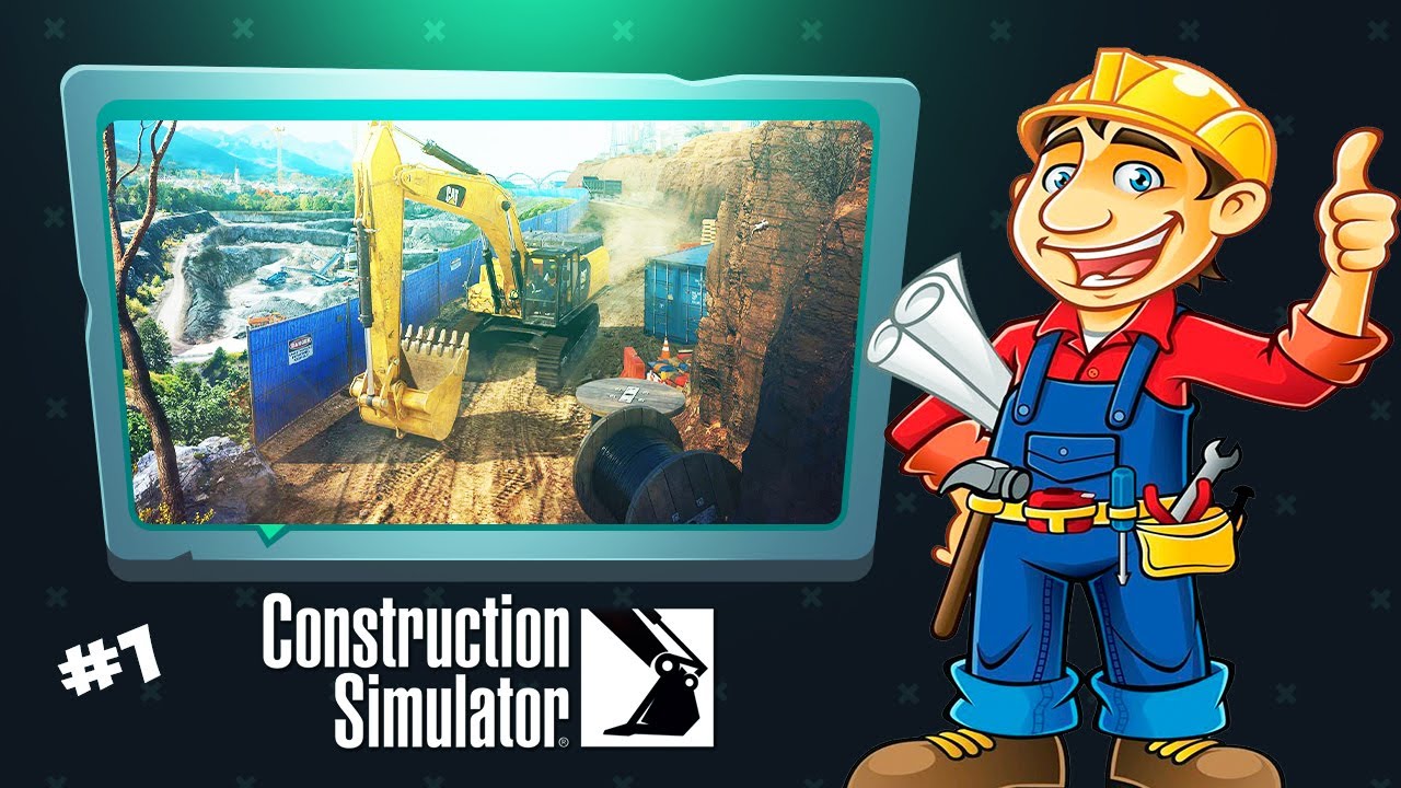 Construction Simulator | Первый рабочий день | Xbox series X GamePlay