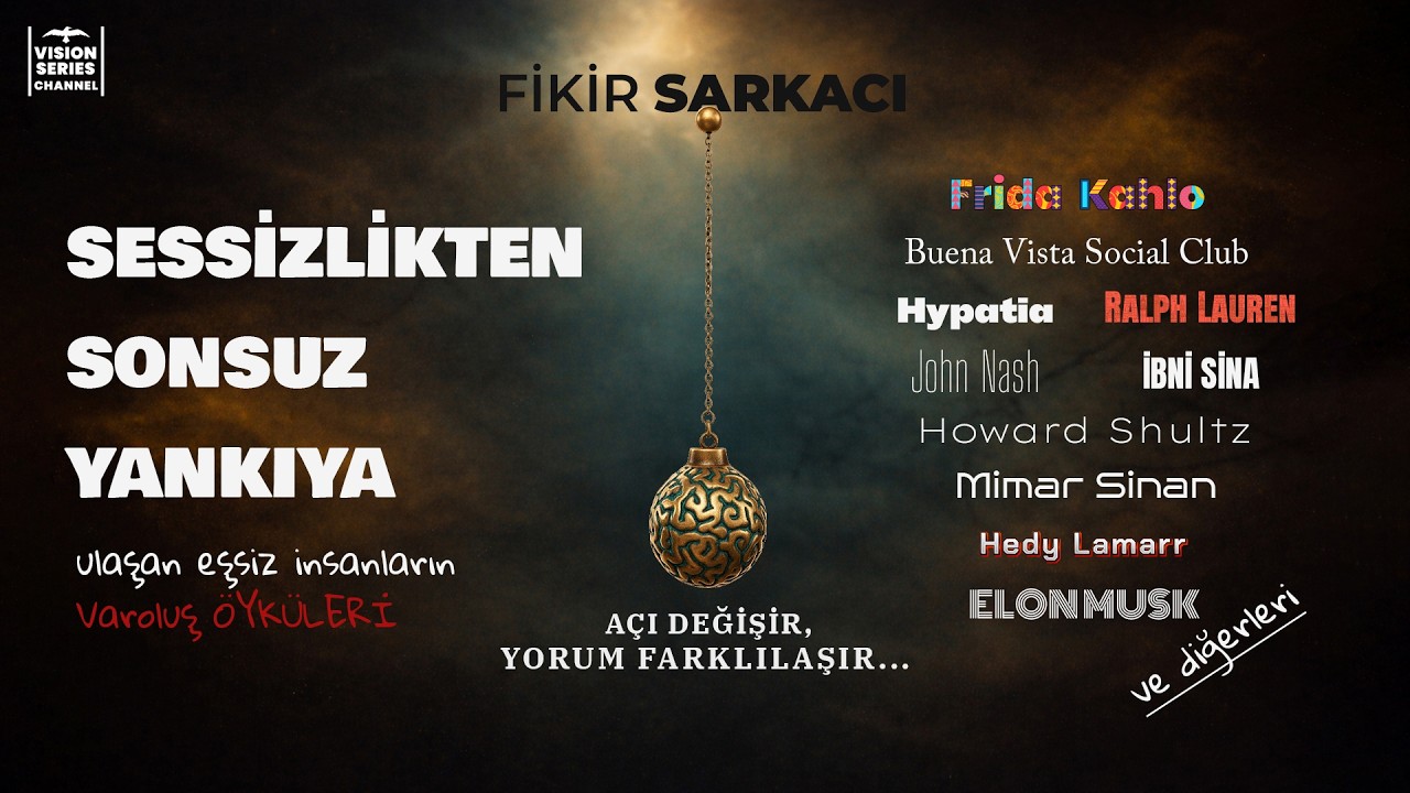 SESSİZLİKTEN SONSUZ YANKIYA ulaşan eşsiz insanların  varoluş öyküleri.