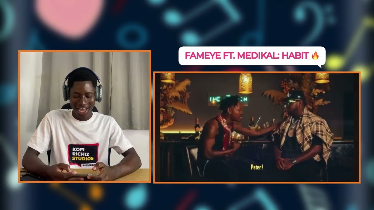 FAMEYE ft MEDIKAL drop Habit and it’s 🔥🔥🔥🔥🔥🔥 #Fameye #Medikal #habitsthatchangeyourlife 