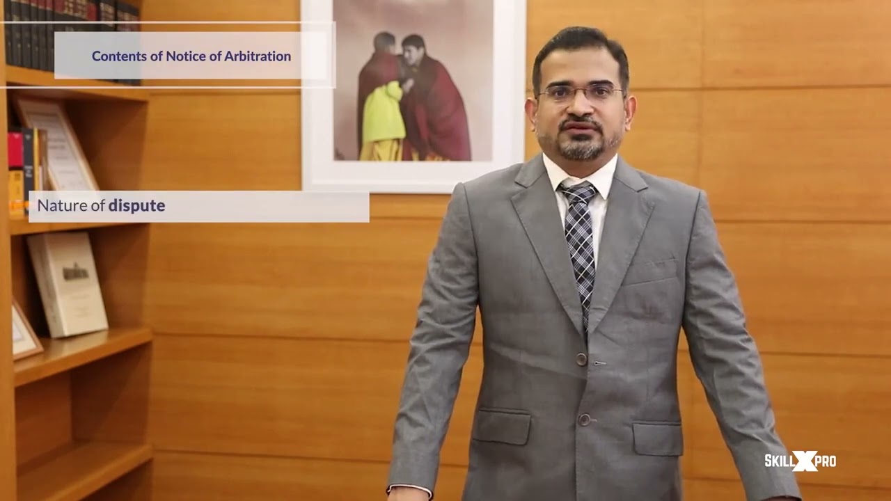 Lecture 9 | Notice of Arbitration