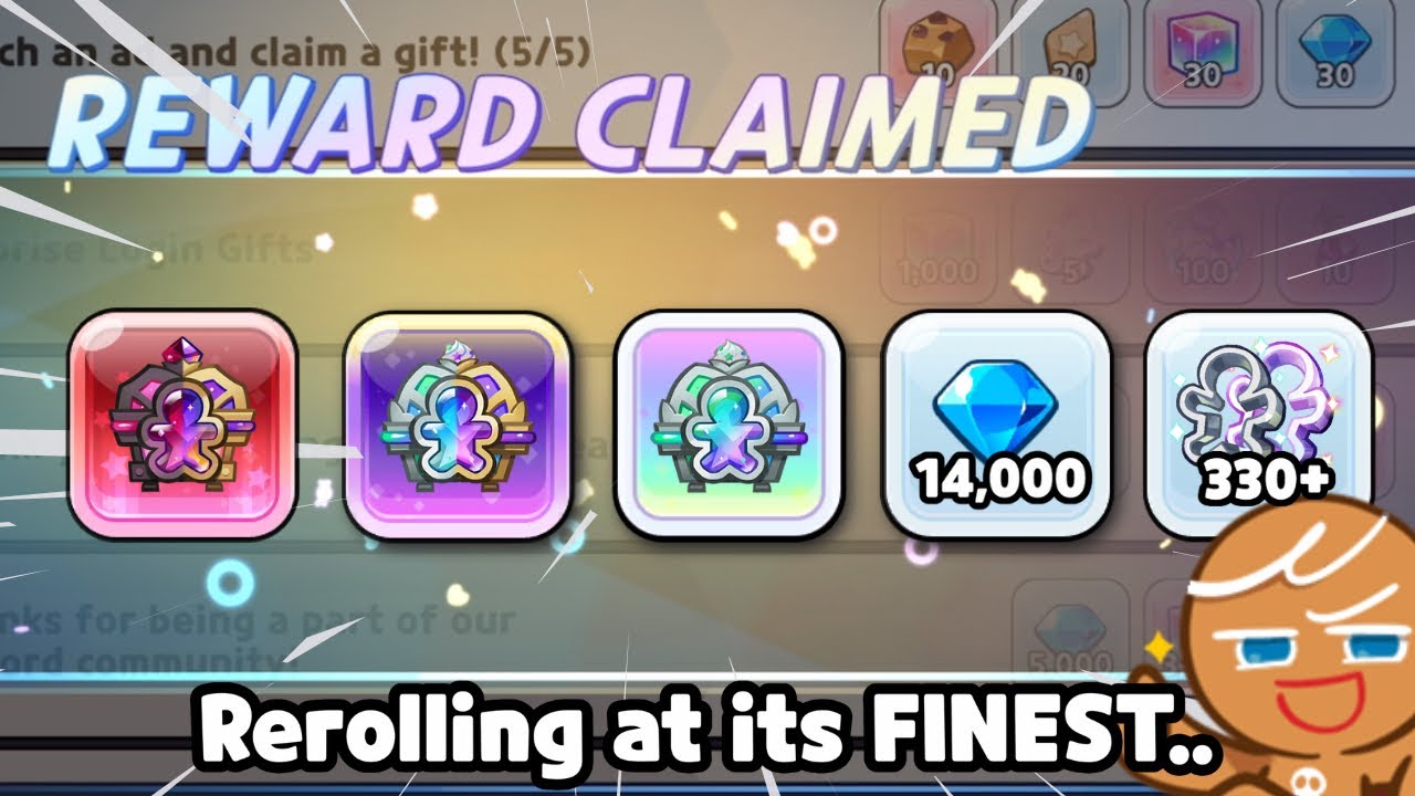 Rerolling is at it’s FINEST now💅 (RICH noobies era)