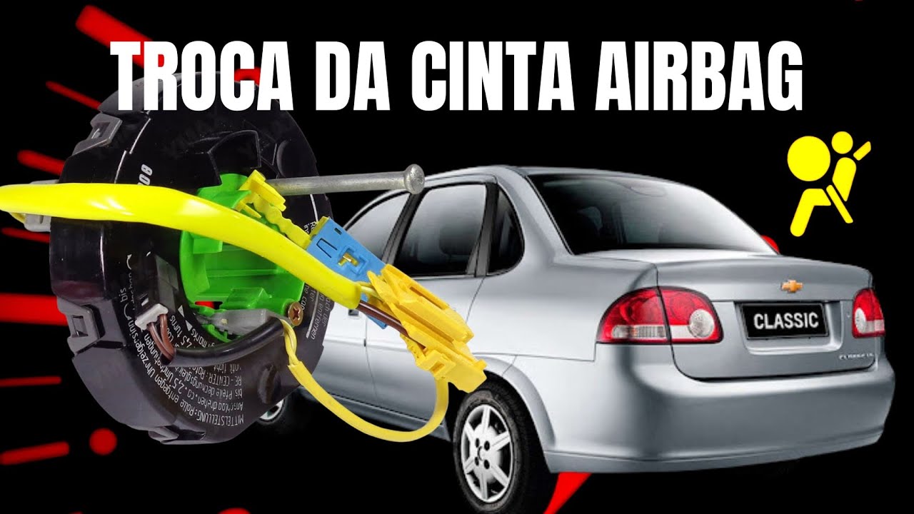 Corsa Classic 2014: Troca Completa da Cinta de Airbag Passo a Passo