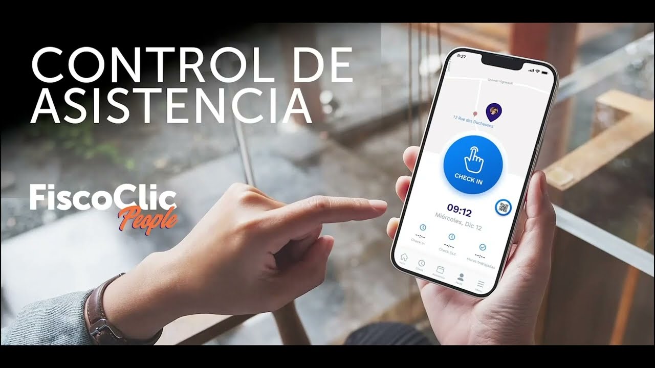 Reloj checador para control de asistencia - Fiscoclic People