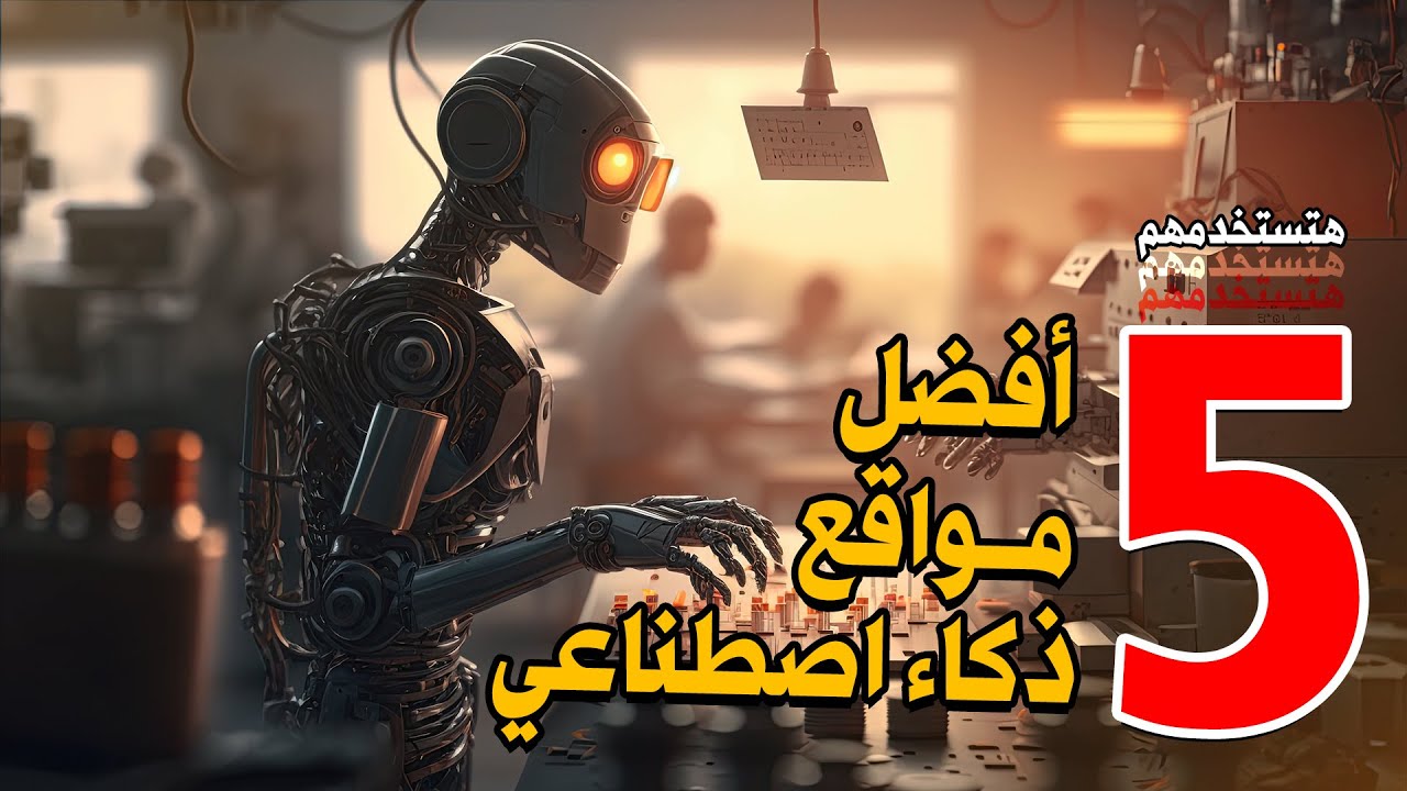 افضل 5 مواقع وادوات ذكاء اصطناعي اسطورية ومجانية