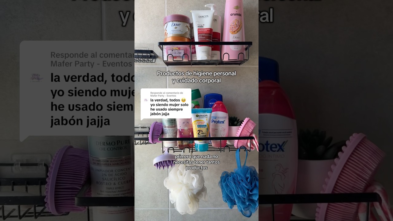 Productos de cuidado corporal y rutina de ducha 🫶🏻 #cuidadocorporal