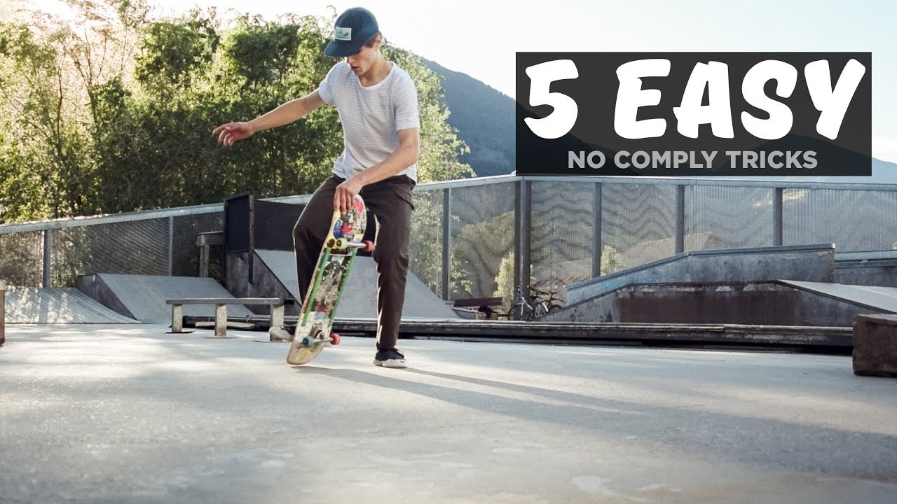 5 Easy No Comply Tricks for Beginners  !!