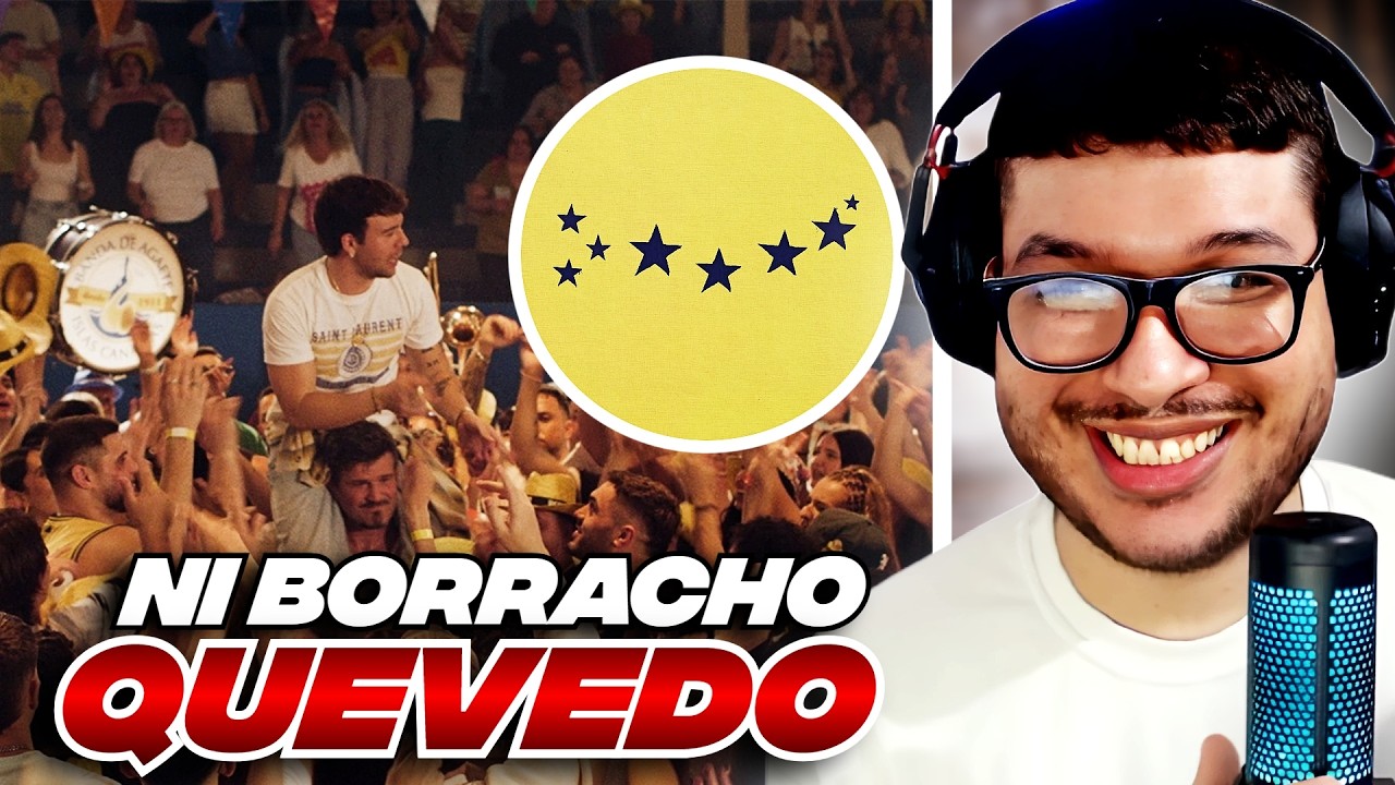 [REACCION] NI BORRACHO - Quevedo (Official Video)