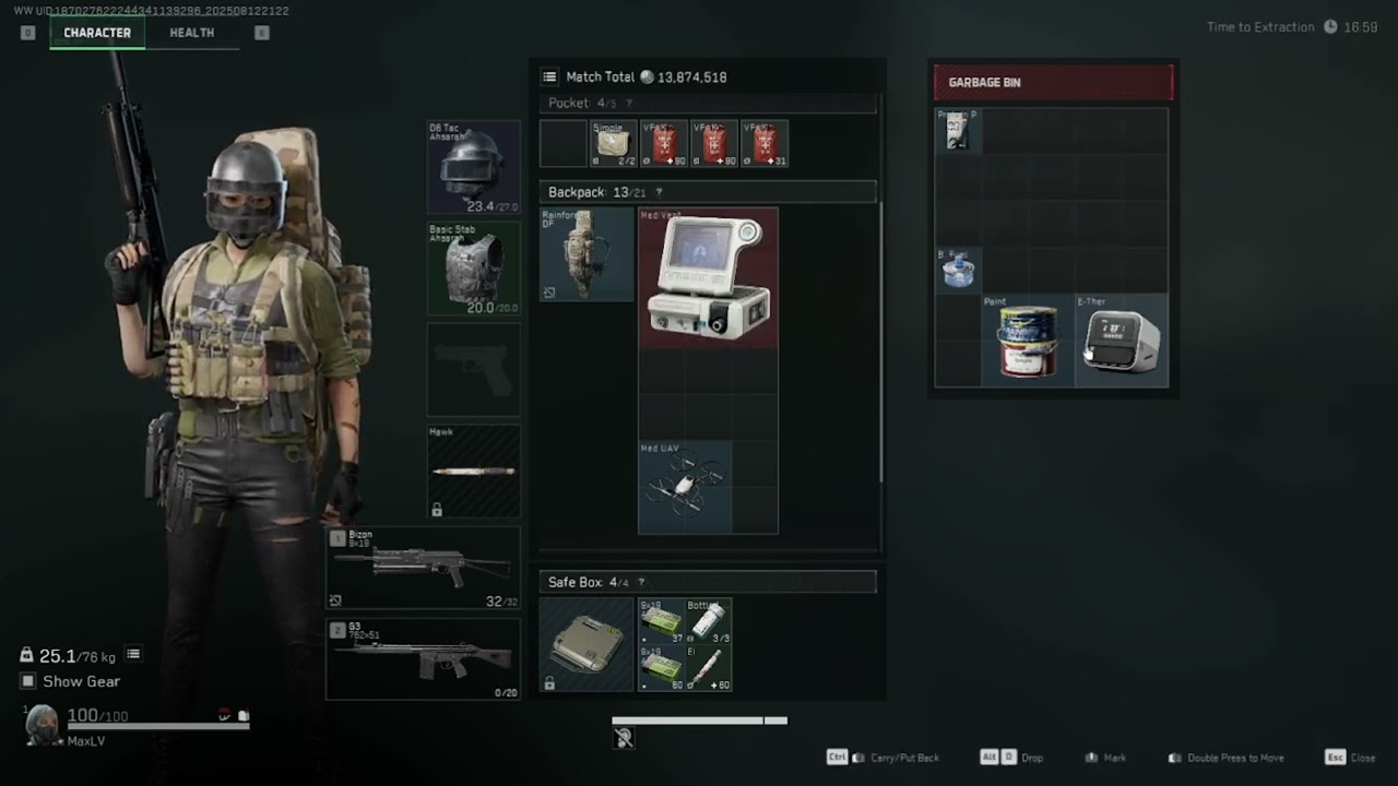Medical Ventilator  Noob get 13.million  Delta Force
