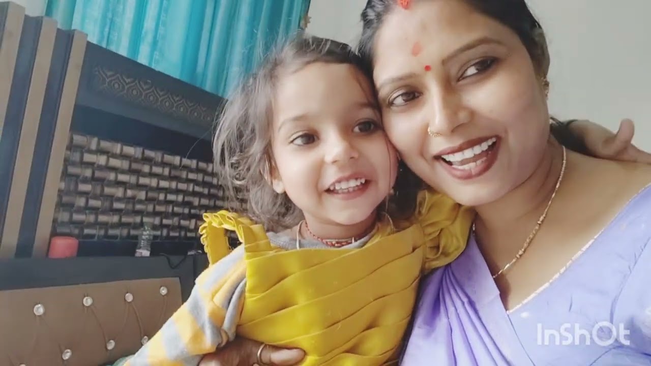आज बेटी किसके इंतजार में बैठी है#vlog 