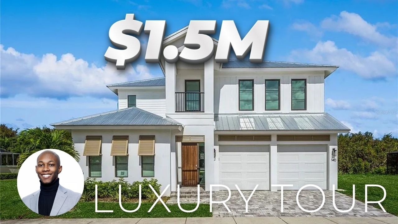 Modern Coastal Dream Home in Vero Beach | Pool, Dock, Beach & $25K Incentive!