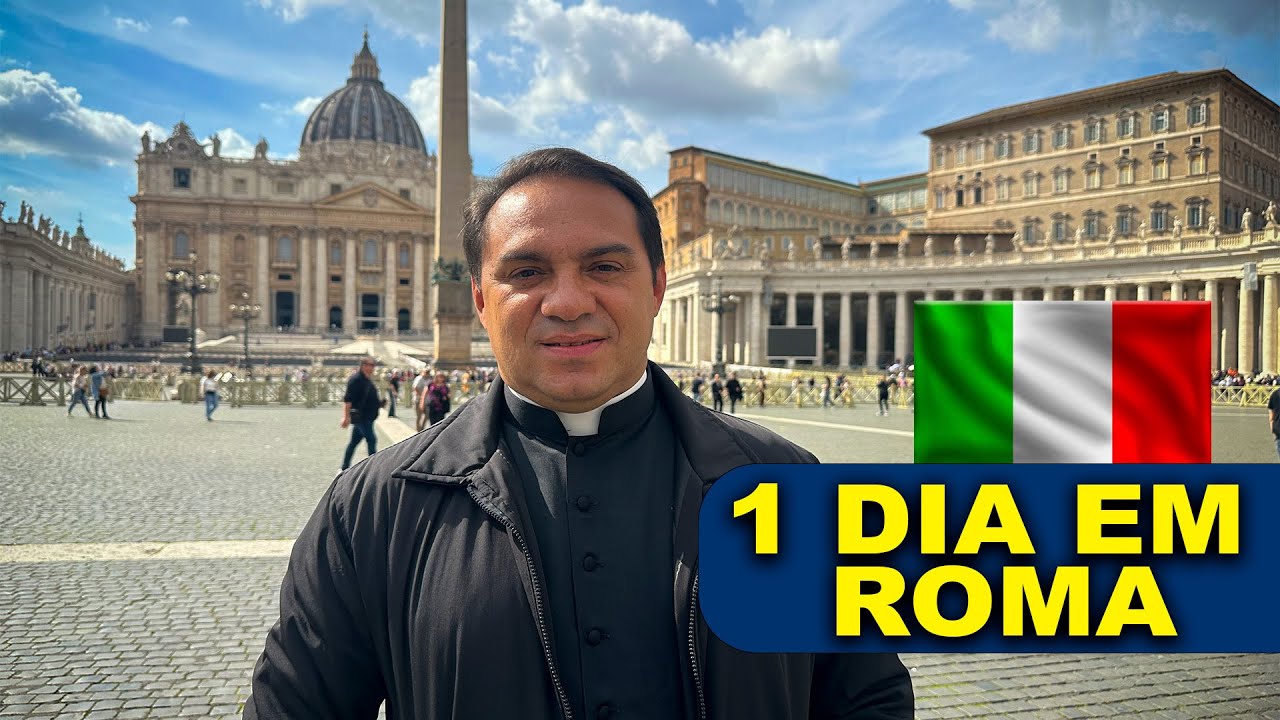 UM DIA EM ROMA E NO VATICANO COM O PAPA FRANCISCO