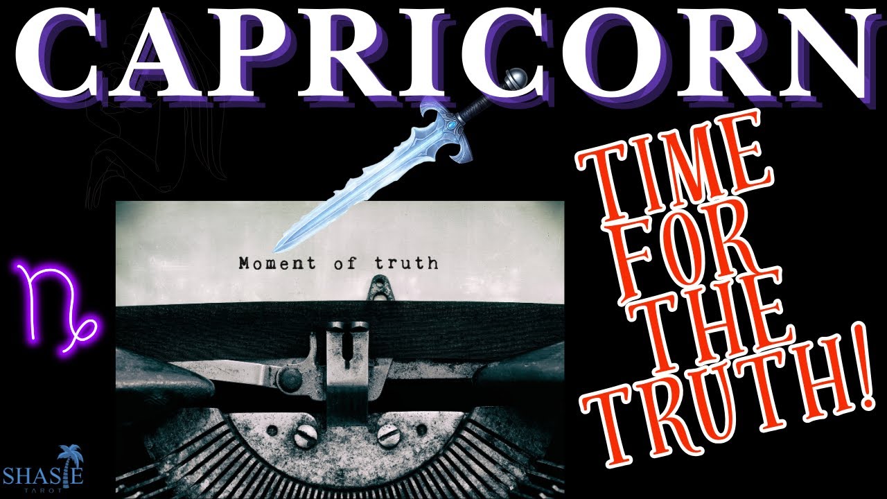 Capricorn Tarot | TIME 4 the TRUTH 2 be SPOKEN! Seeking our DESTINY is met with RESISTANCE! 💪| Tarot