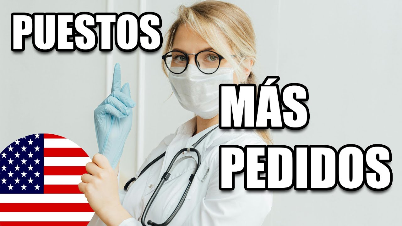 Trabajos con ALTA demanda en Estados Unidos 2025 US