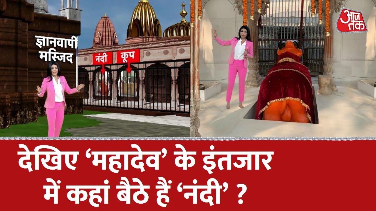 इस Video में देखिए नंदी कहां बैठकर कर रहे हैं महादेव का इंतजार?। Gyanvapi Masjijd। Gyanvapi Survey