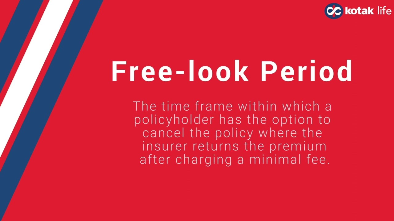 What is Free-Look Period? | Educational Series | Kotak Life