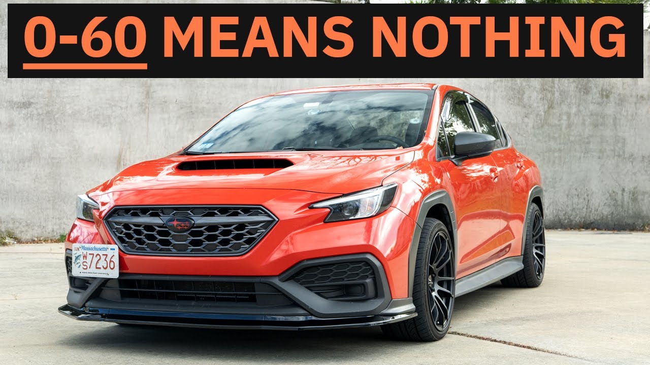 Ваш Subaru WRX НЕ быстрый... Да и не должен быть таким.