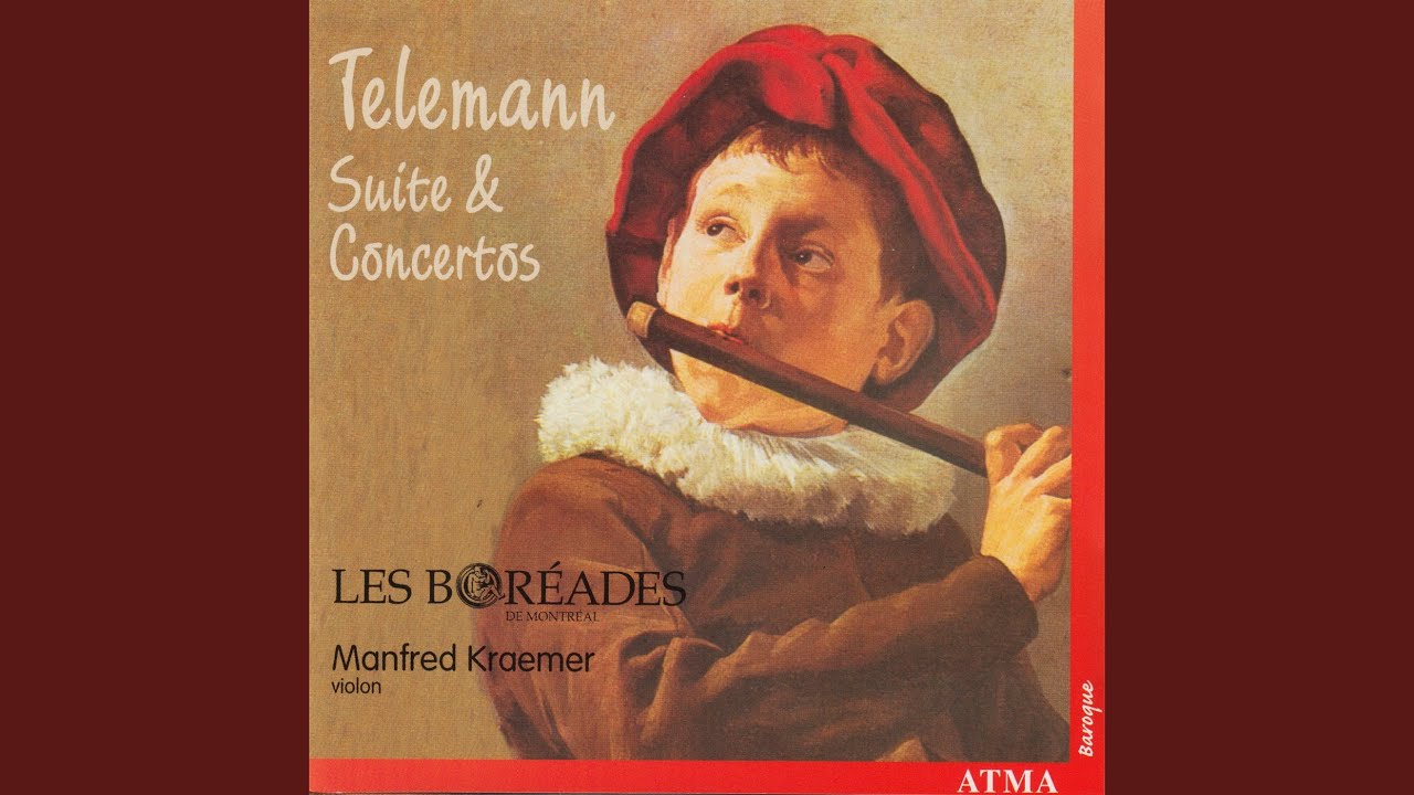 Telemann: Ouverture et suite pour flûte à bec, cordes et basse continue en la mineur, TWV...