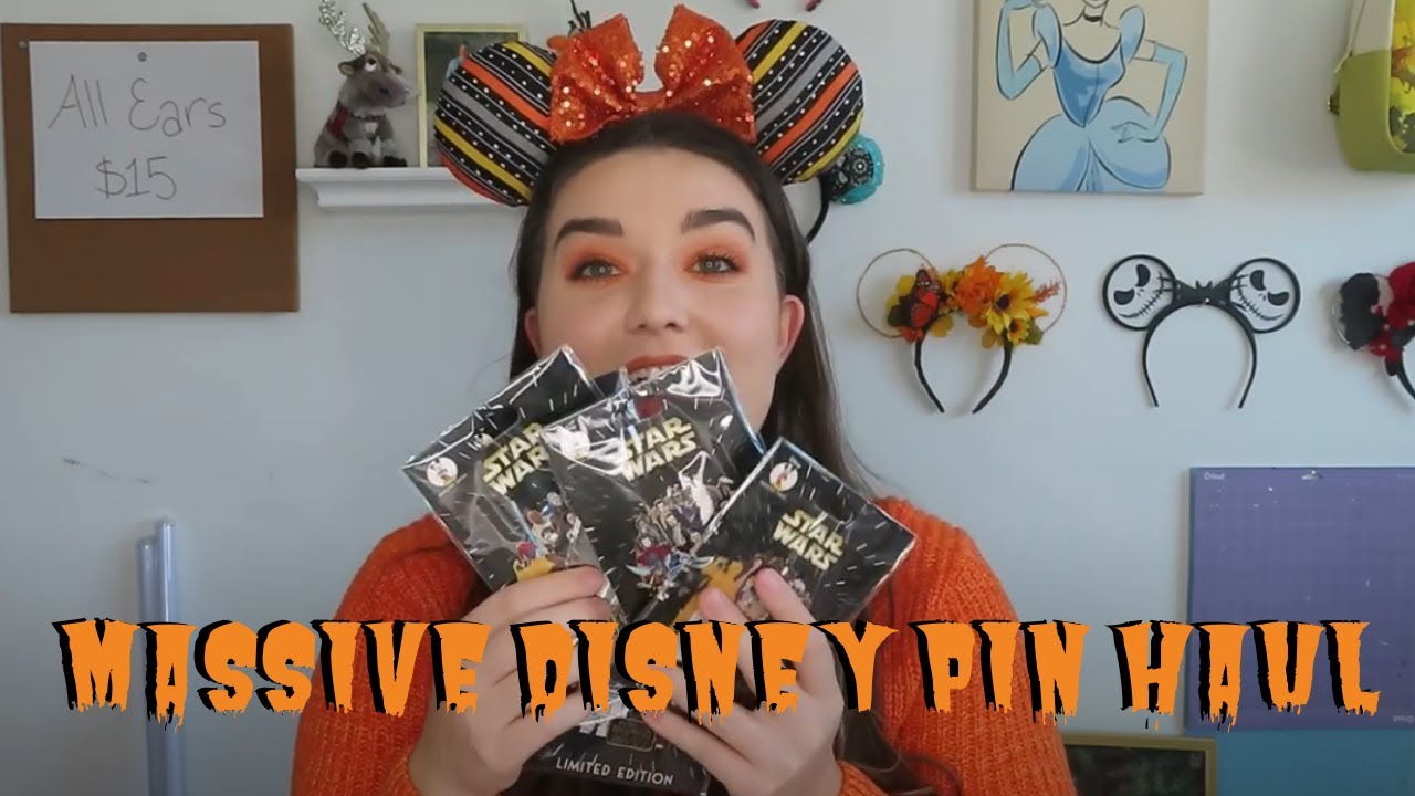 MASSIVE Disney Pin Haul | Shopping Disney Pin Live Sales