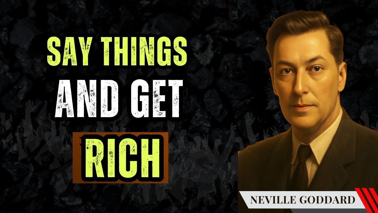 Speak This And Money Will Find You Fast   Neville Goddard Motivation