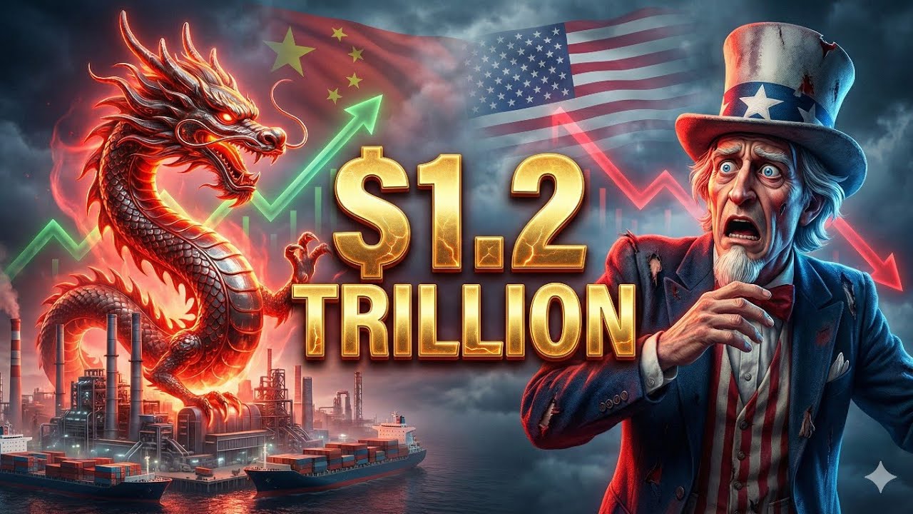China Shocks US With $1.2 Trillion Trade Surplus in 2025