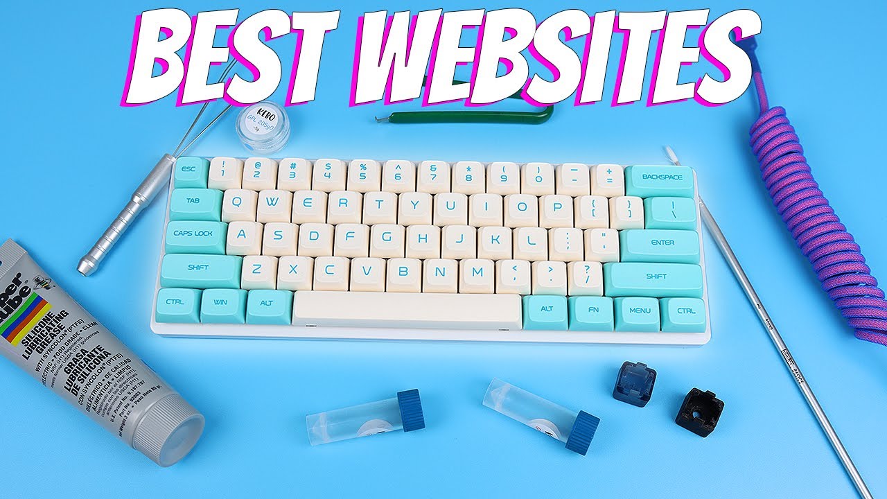 Best Places To Buy Keyboard Accessories - Keycaps, Custom Cables, Mouse Pads, Lube And Switches!!!