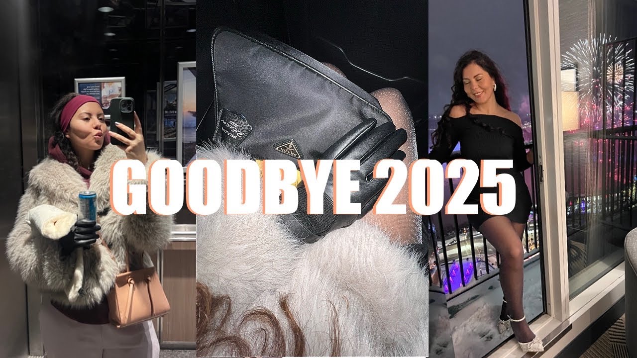 VLOG Réveillon 2025 I Niagara Falls I Fireworks dial 🇺🇸🇨🇦 men l'hotel 🔥✨