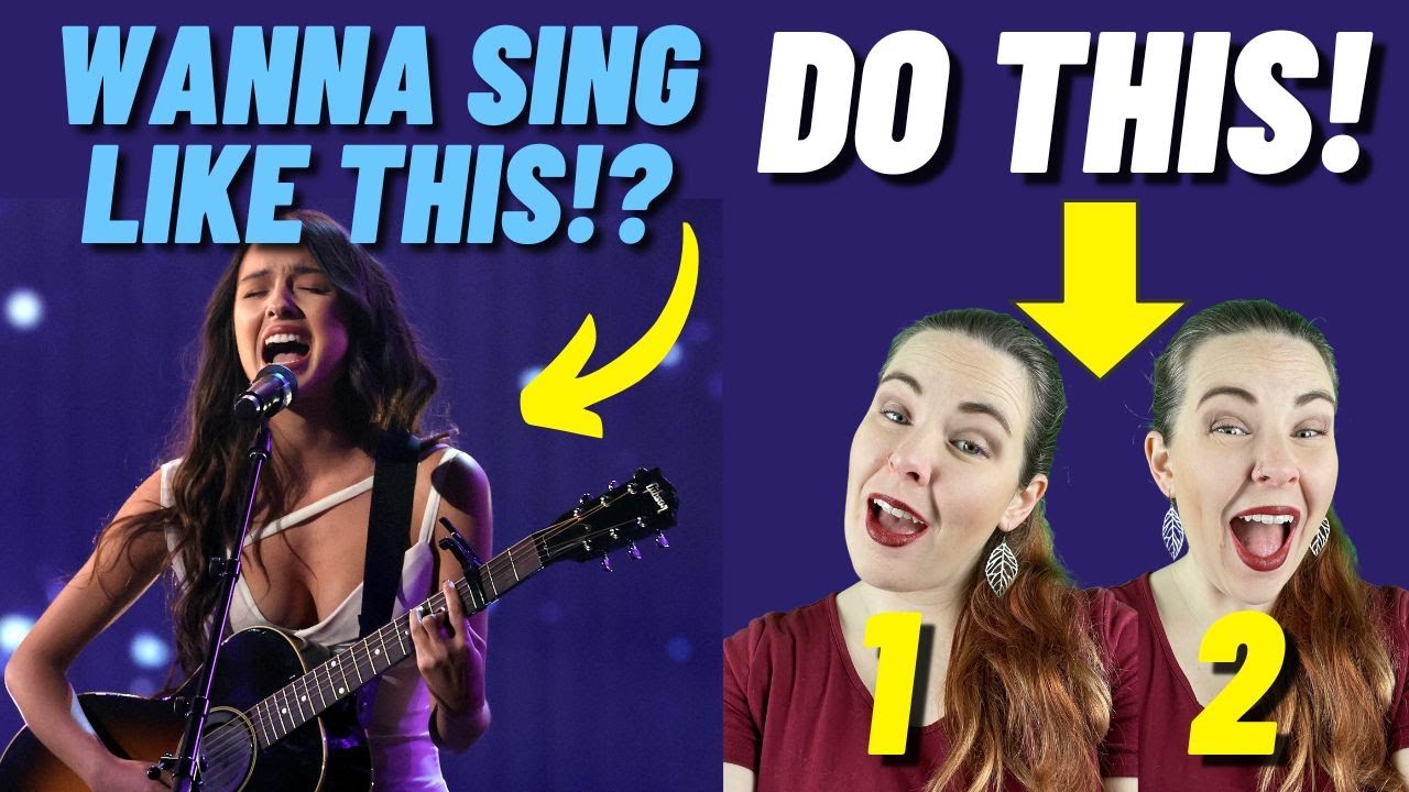 The trick to sounding like Olivia Rodrigo!