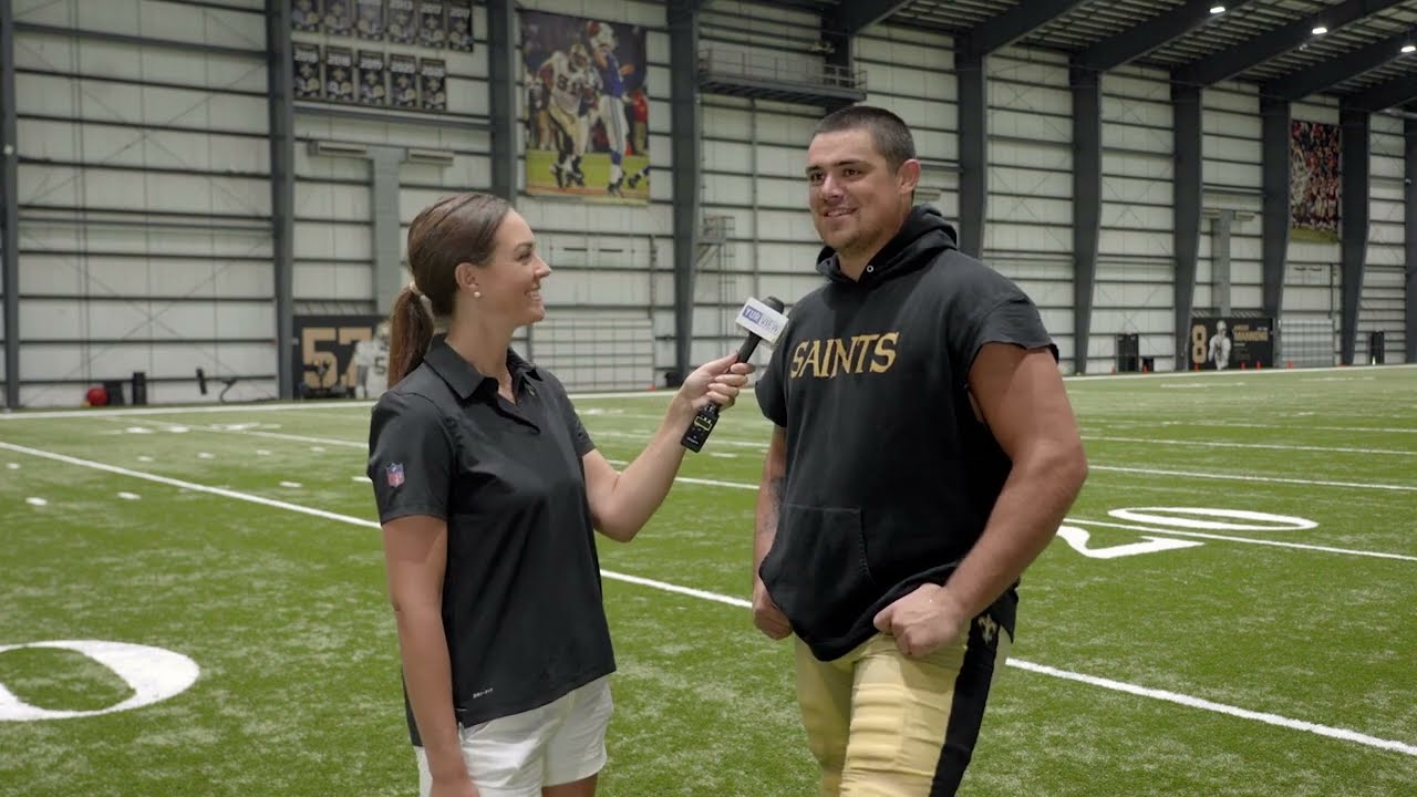 Bryan Bresee on Rookie Experience at 1st NFL Camp | Saints Training Camp 2023