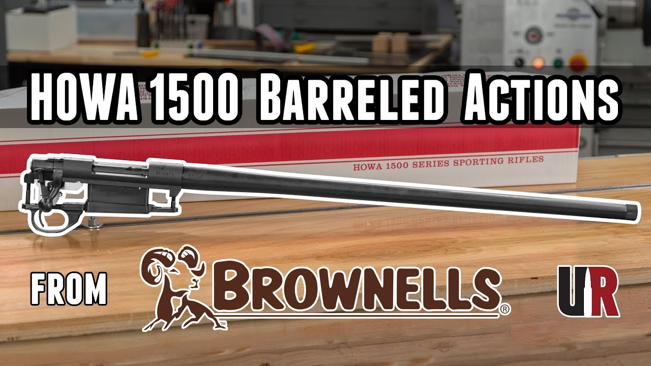 HOWA 1500 Barreled Actions: 6mm Creedmoor Kick-Off