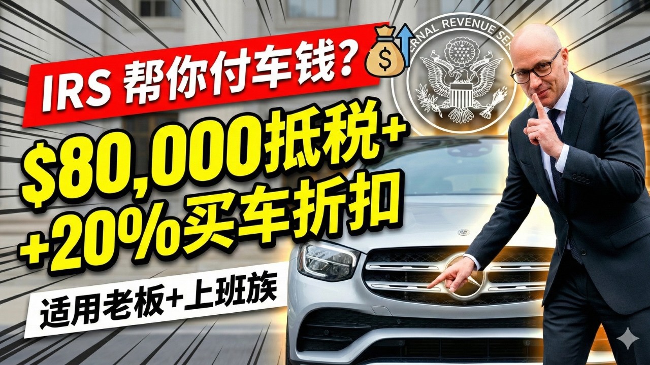 10万车能抵8万税？新规太猛了：老板/上班族这样买车最省钱！