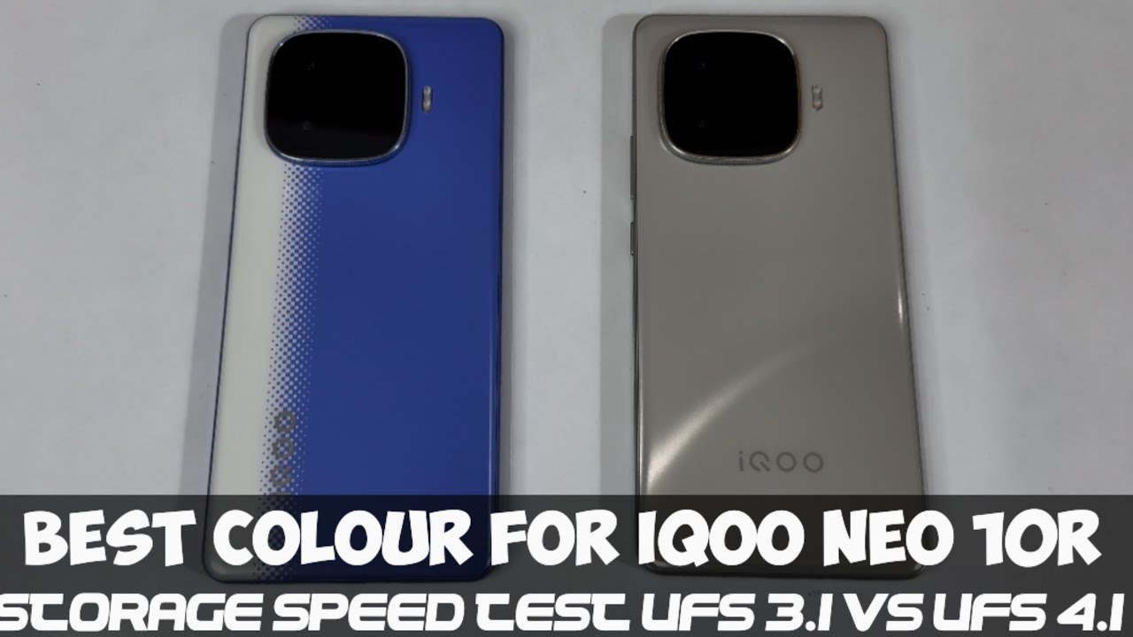Распаковка Iqoo Neo 10r. Оба цвета.