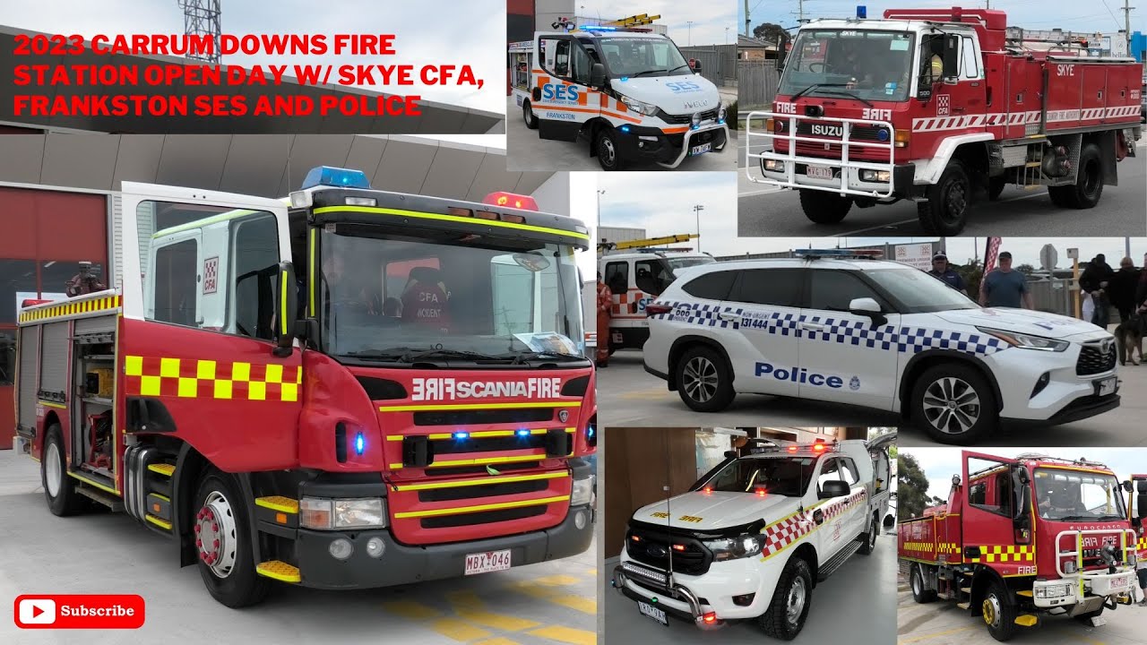 Inside The Station Ep. 15 | Carrum Downs CFA Fire Station [Skye T1, Frankston SES & Lights/Sirens]